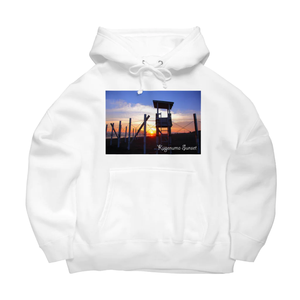 photo-kiokuの湘南夕景 Big Hoodie