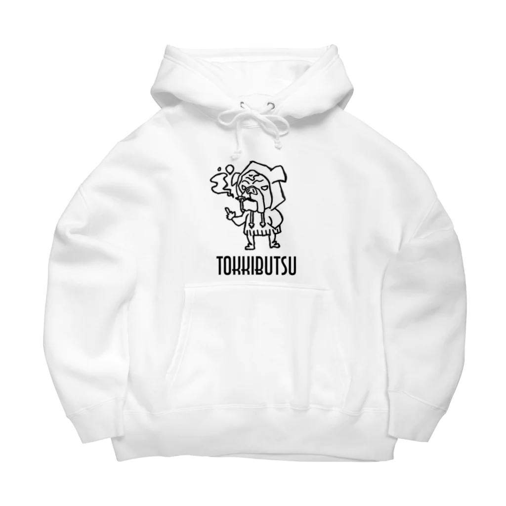 旅バンドTOKKIBUTSUの物販コ〜ナ〜の怒りのブルドッ君 Big Hoodie