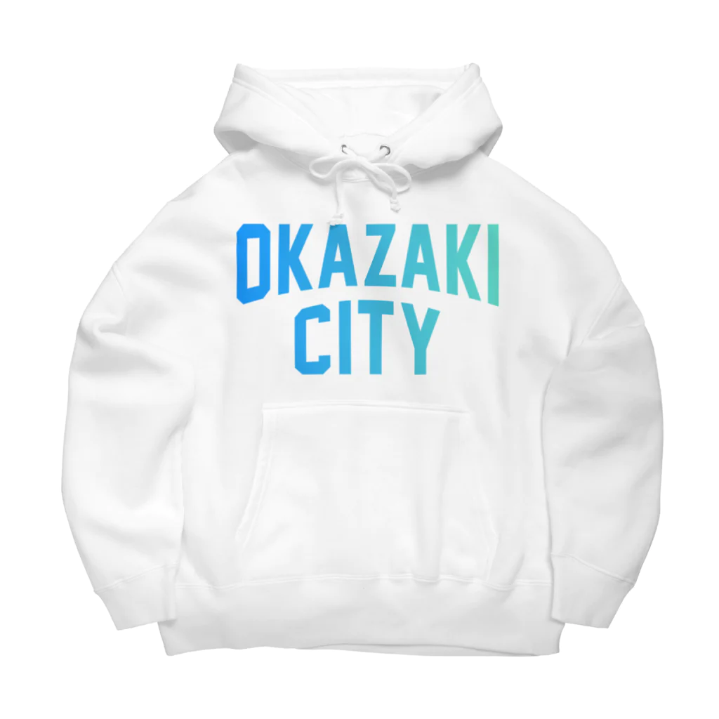 JIMOTO Wear Local Japanの岡崎市 OKAZAKI CITY ビッグシルエットパーカー