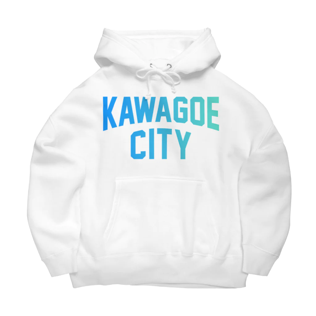 JIMOTOE Wear Local Japanの川越市 KAWAGOE CITY ビッグシルエットパーカー