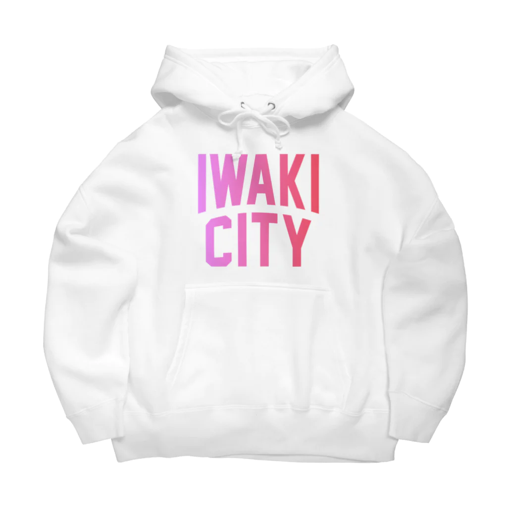 JIMOTO Wear Local Japanのいわき市 IWAKI CITY ビッグシルエットパーカー