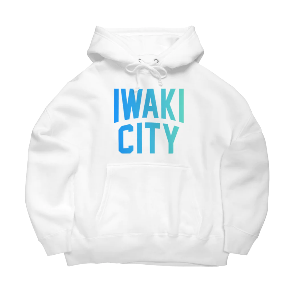 JIMOTO Wear Local Japanのいわき市 IWAKI CITY ビッグシルエットパーカー