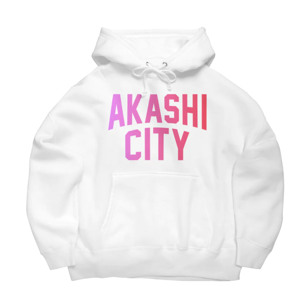 JIMOTOE Wear Local Japanの明石市 AKASHI CITY ビッグシルエットパーカー