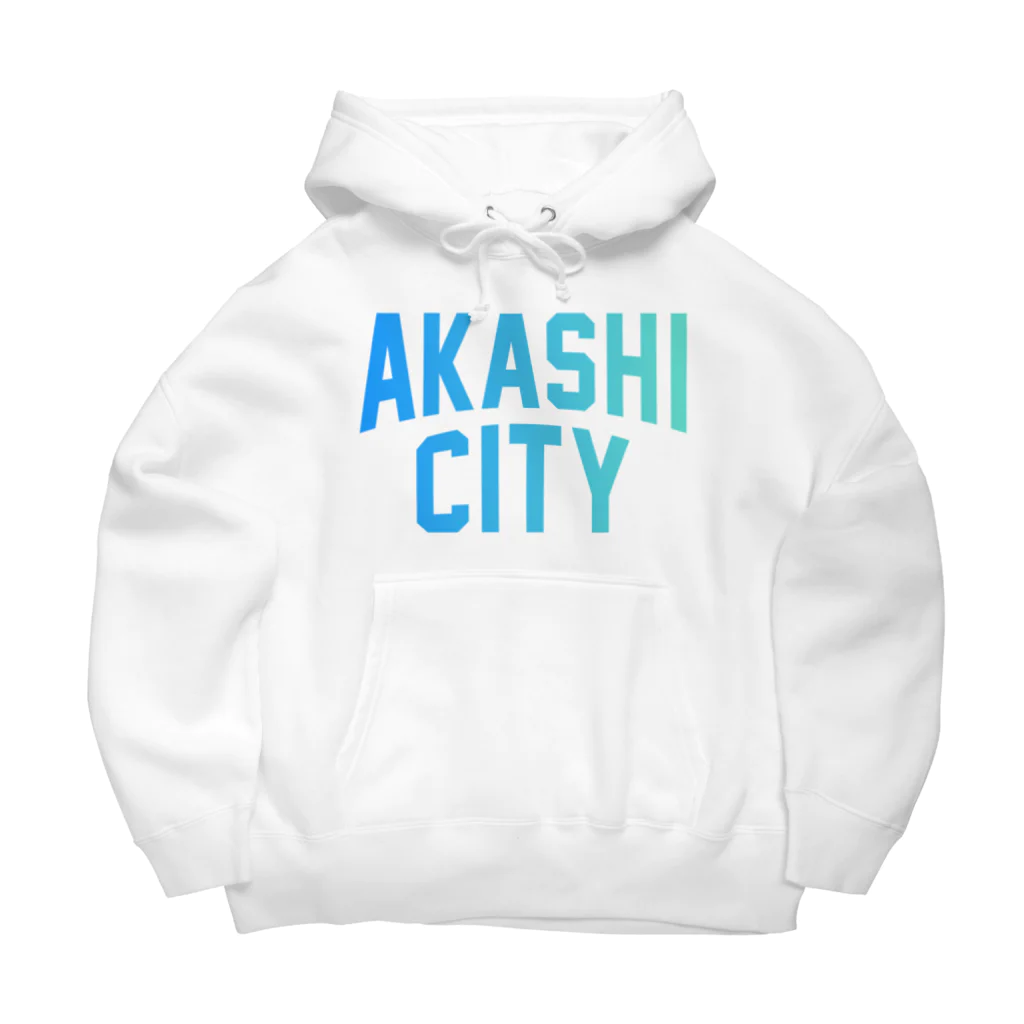 JIMOTO Wear Local Japanの明石市 AKASHI CITY ビッグシルエットパーカー