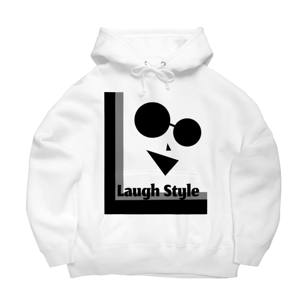 笑顔と癒しの町のLaugh Style Big Hoodie