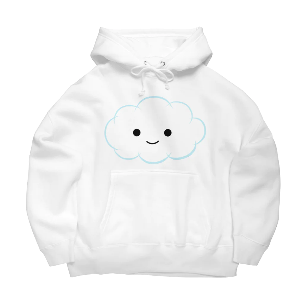 PuPiの店のしろくもくん Big Hoodie