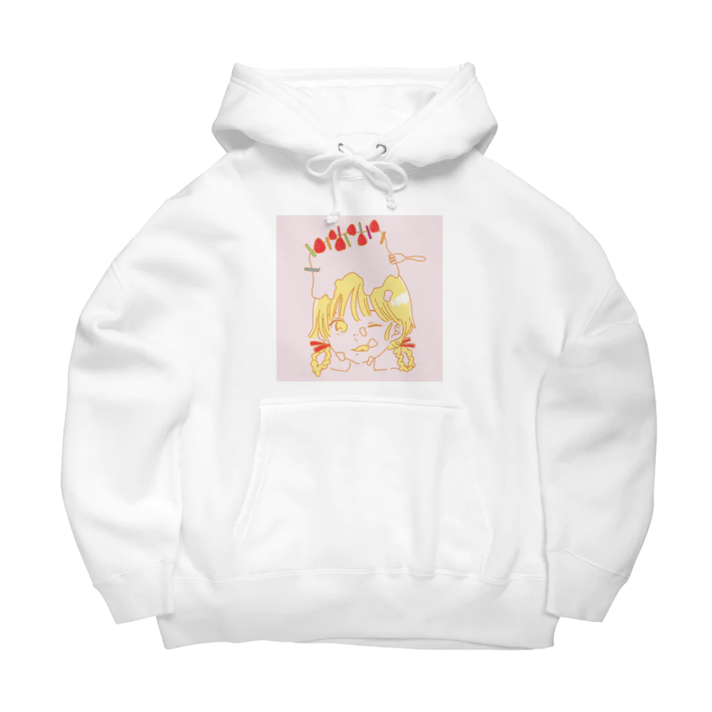 まんぷくのケーキ食べたい Big Hoodie