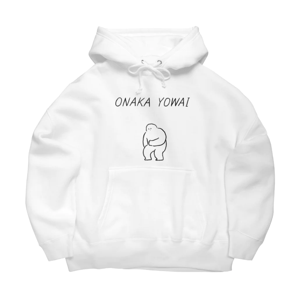 みぞぐちともやのおなかよわい Big Hoodie