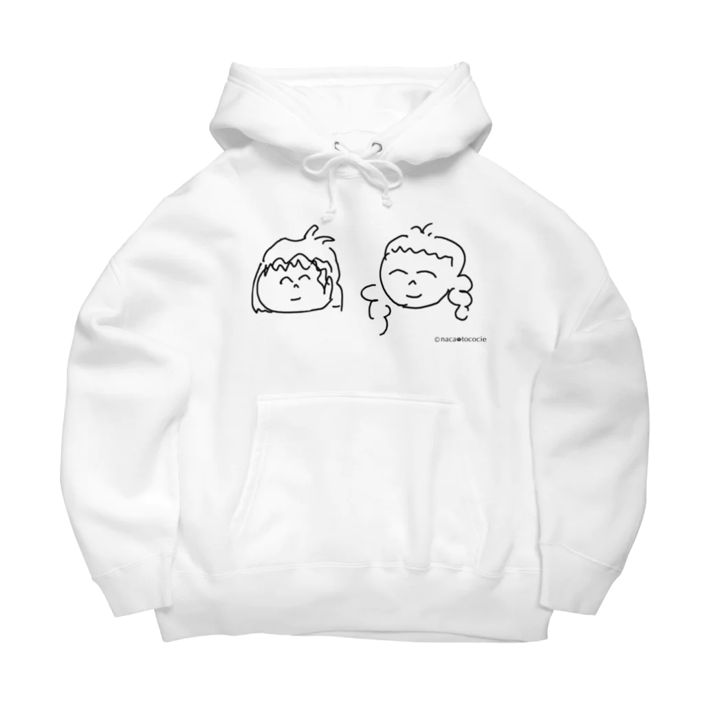 でこぽんみかんのオコサマ2人 Big Hoodie