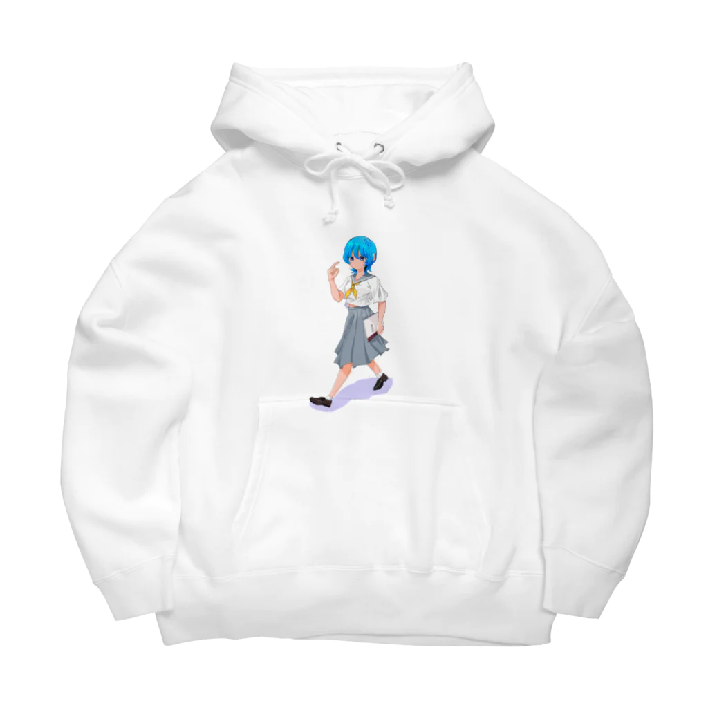 wmatpmentの日直セーラー女の子 Big Hoodie