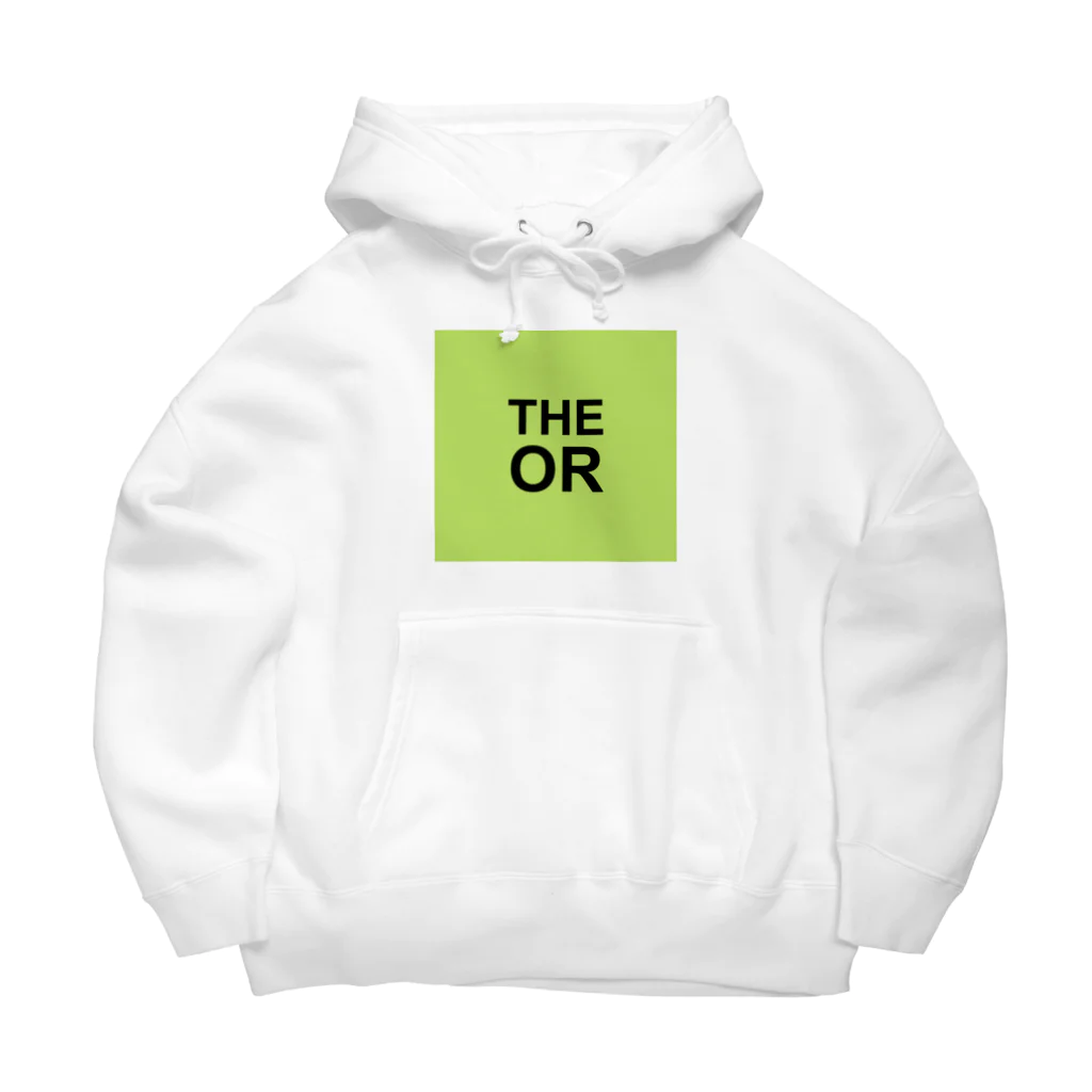 THE ORのTHE OR ビッグシルエットパーカー1 Big Hoodie