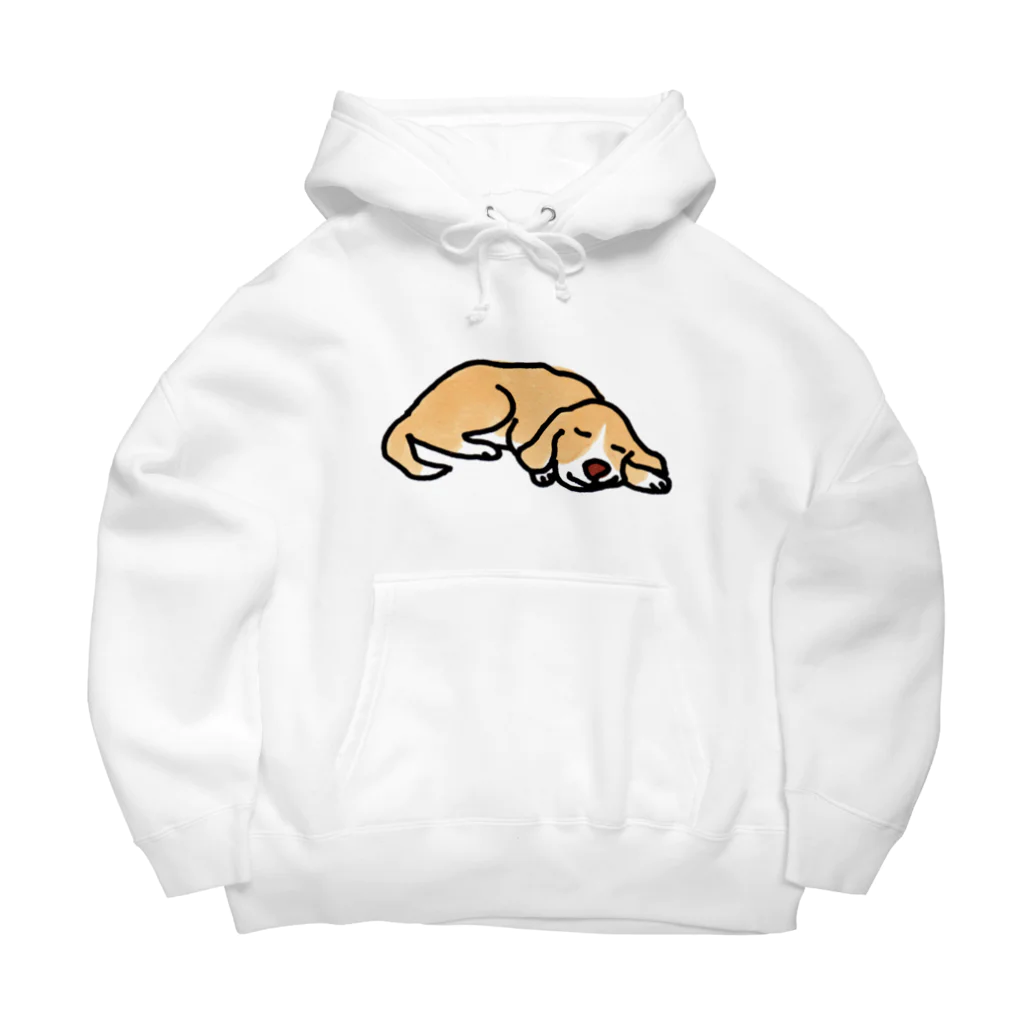 マイマイタケのぐっすりわんこ Big Hoodie