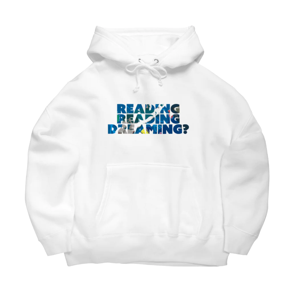 KURO's shopのreadingreading…dreaming? ロゴありver Big Hoodie