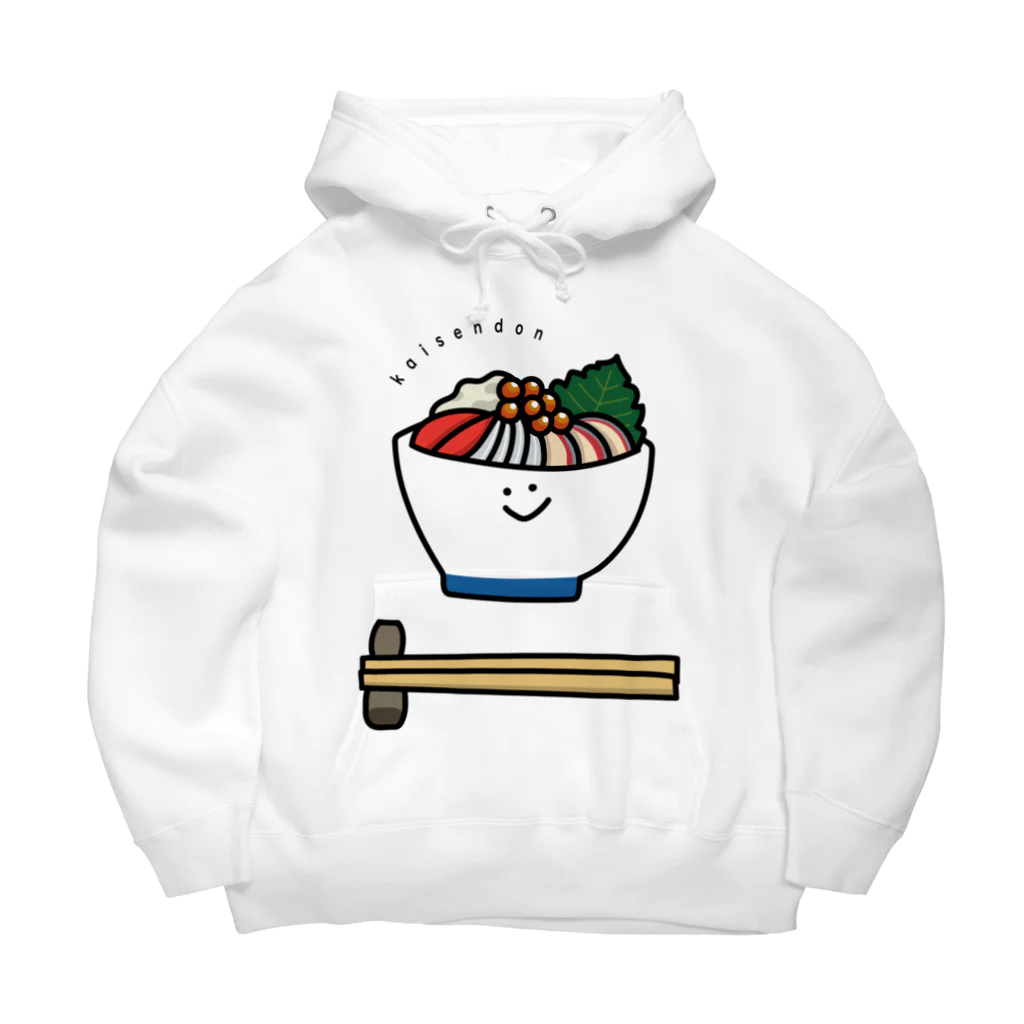 モツ煮子の海鮮丼マン Big Hoodie