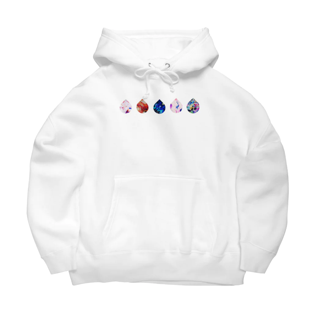 HARI-玻璃-のfika(ん)drip Big Hoodie