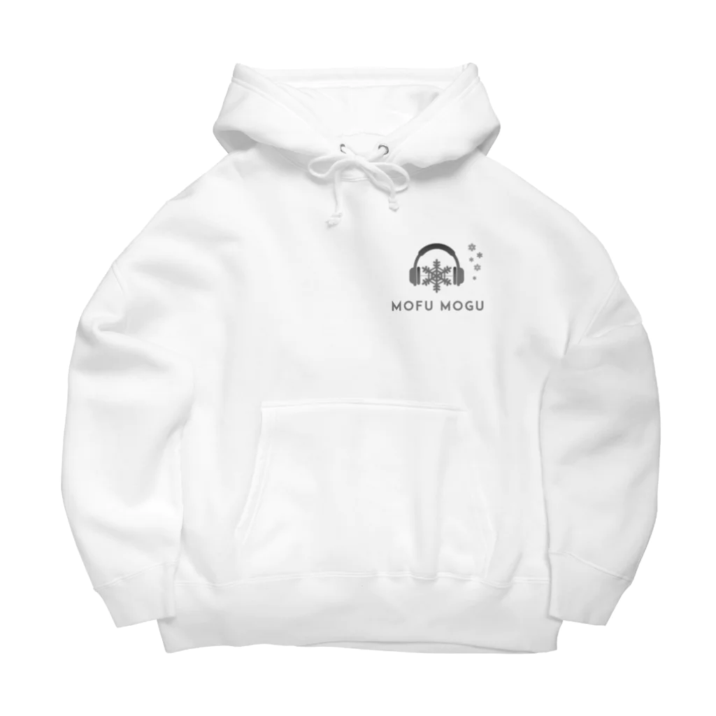 MofuMogu Official Goodsの冬ver ロゴ ビックシルエットパーカー Big Hoodie