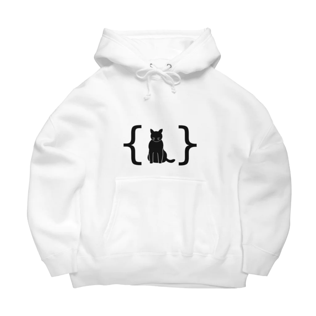 Kurogomaのコーディングキャット Big Hoodie