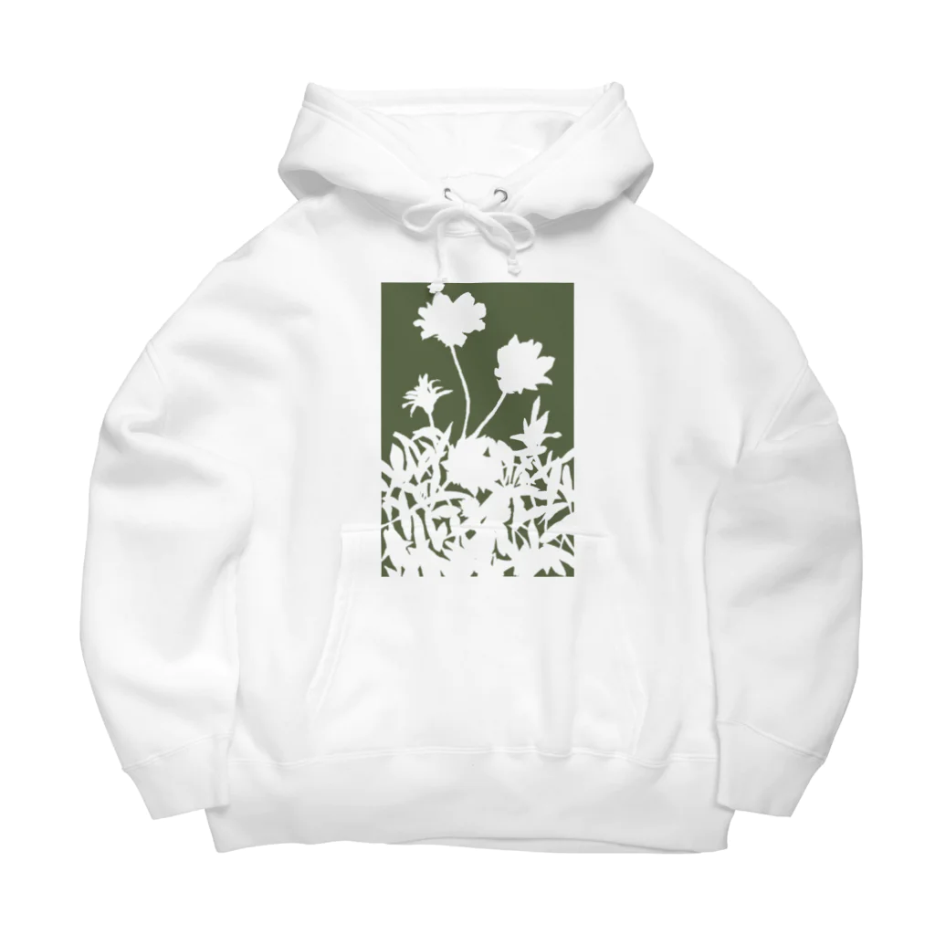 気ままに創作　よろず堂の花咲く小径④みどり Big Hoodie