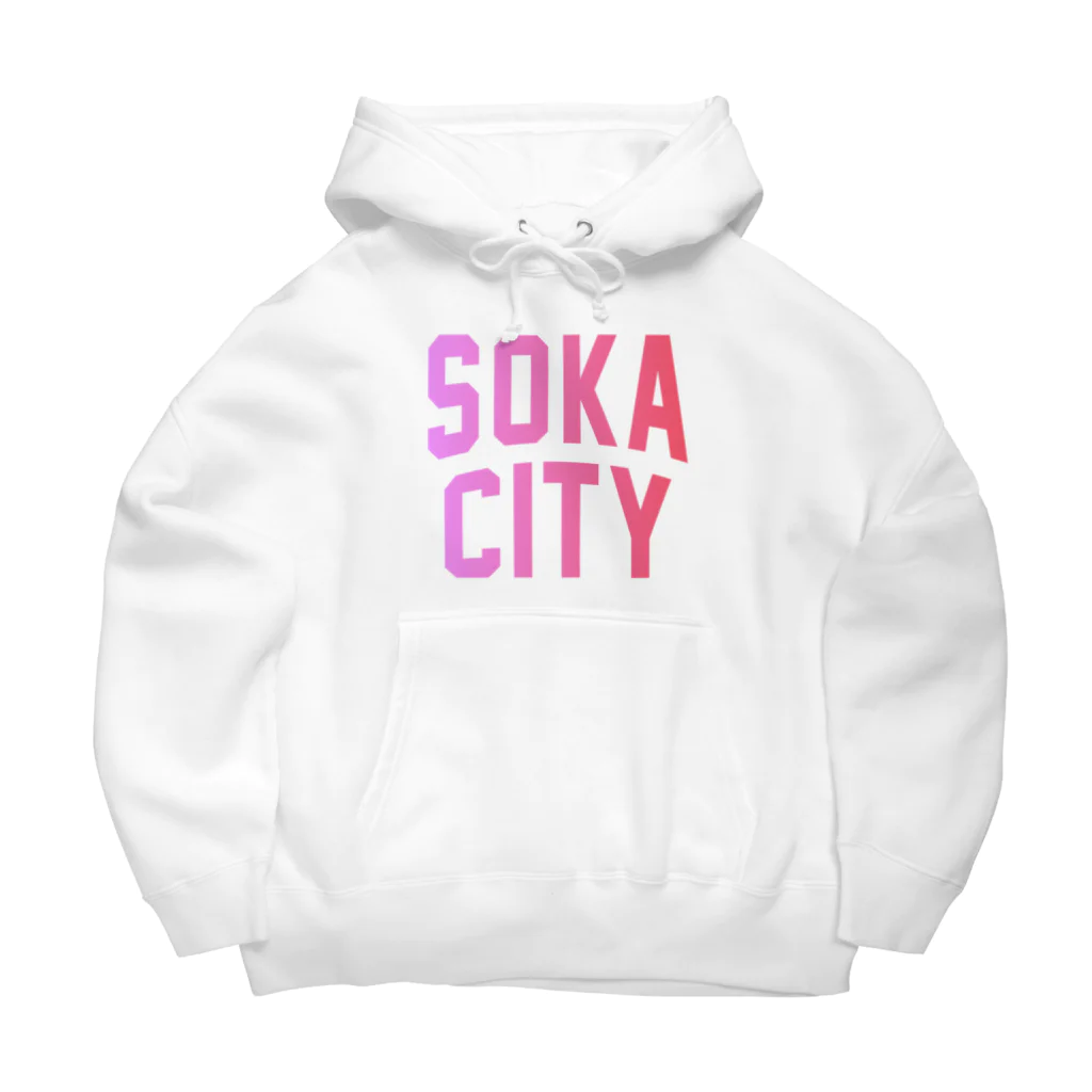 JIMOTOE Wear Local Japanの草加市 SOKA CITY ビッグシルエットパーカー