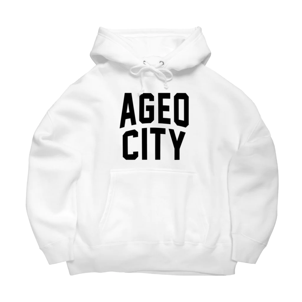 JIMOTO Wear Local Japanの上尾市 AGEO CITY ビッグシルエットパーカー