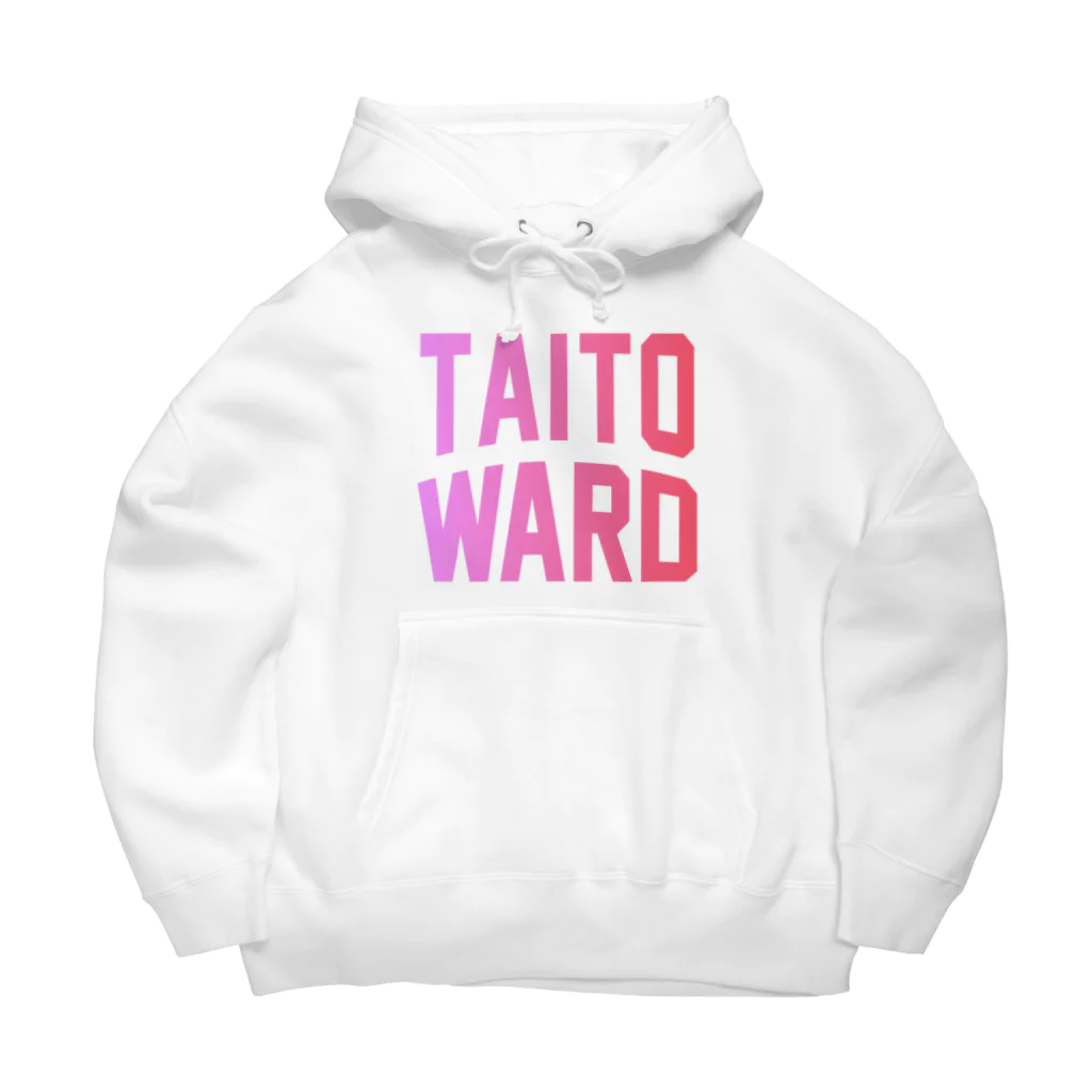 JIMOTO Wear Local Japanの台東区 TAITO WARD ビッグシルエットパーカー