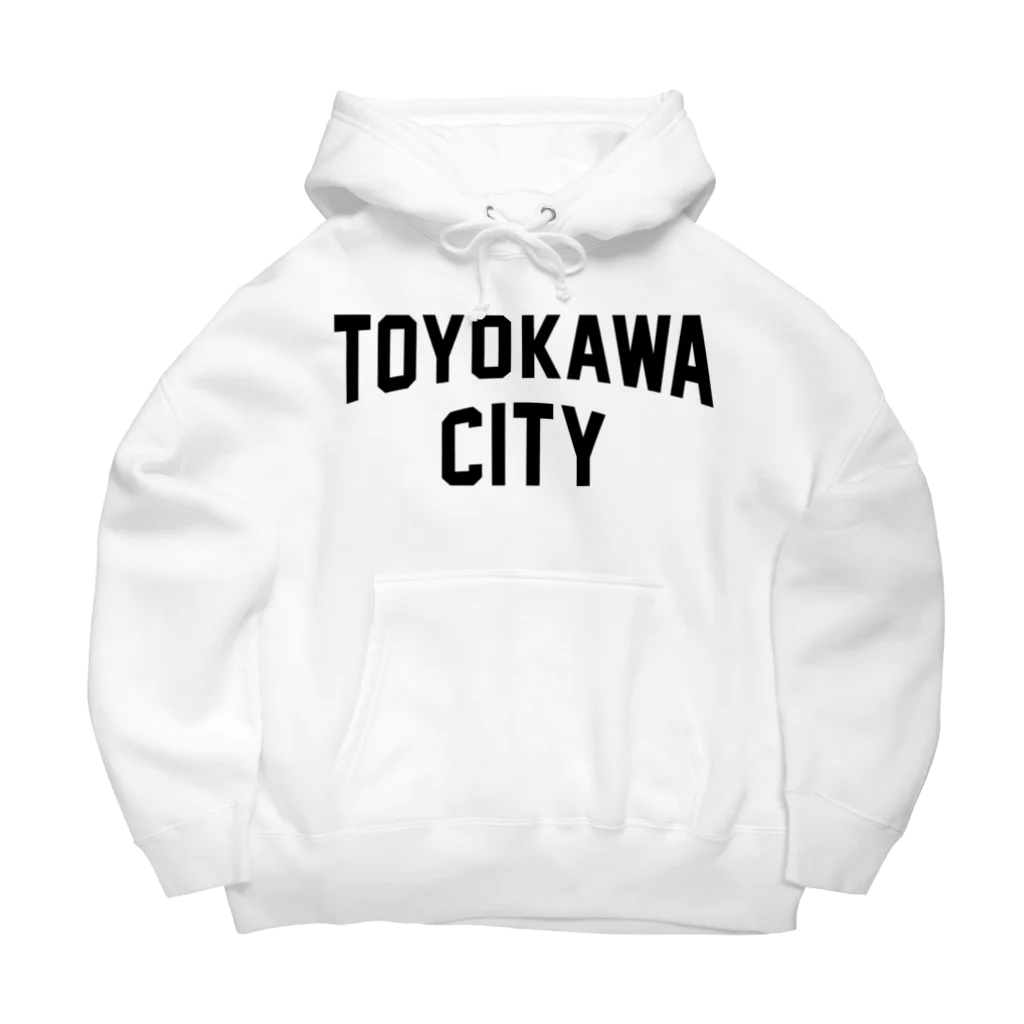 JIMOTOE Wear Local Japanの豊川市 TOYOKAWA CITY ビッグシルエットパーカー