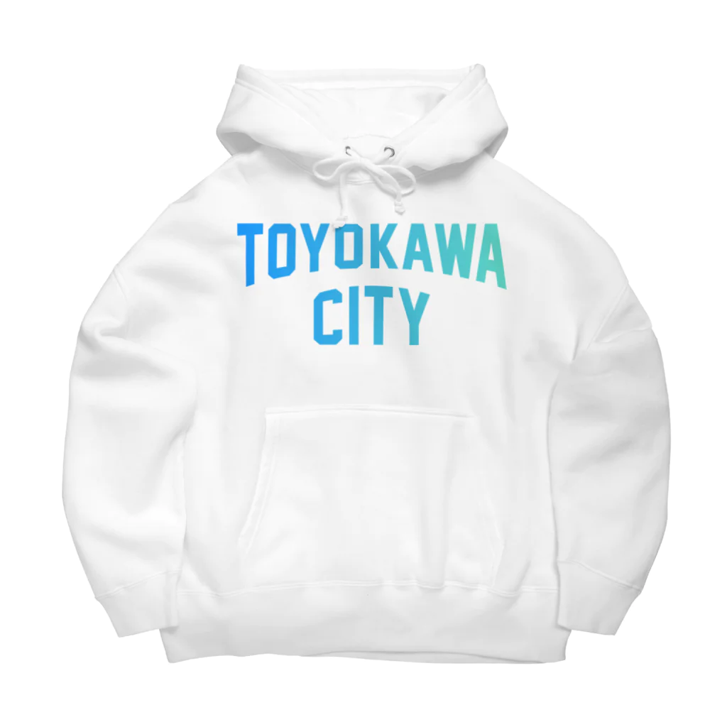JIMOTOE Wear Local Japanの豊川市 TOYOKAWA CITY Big Hoodie