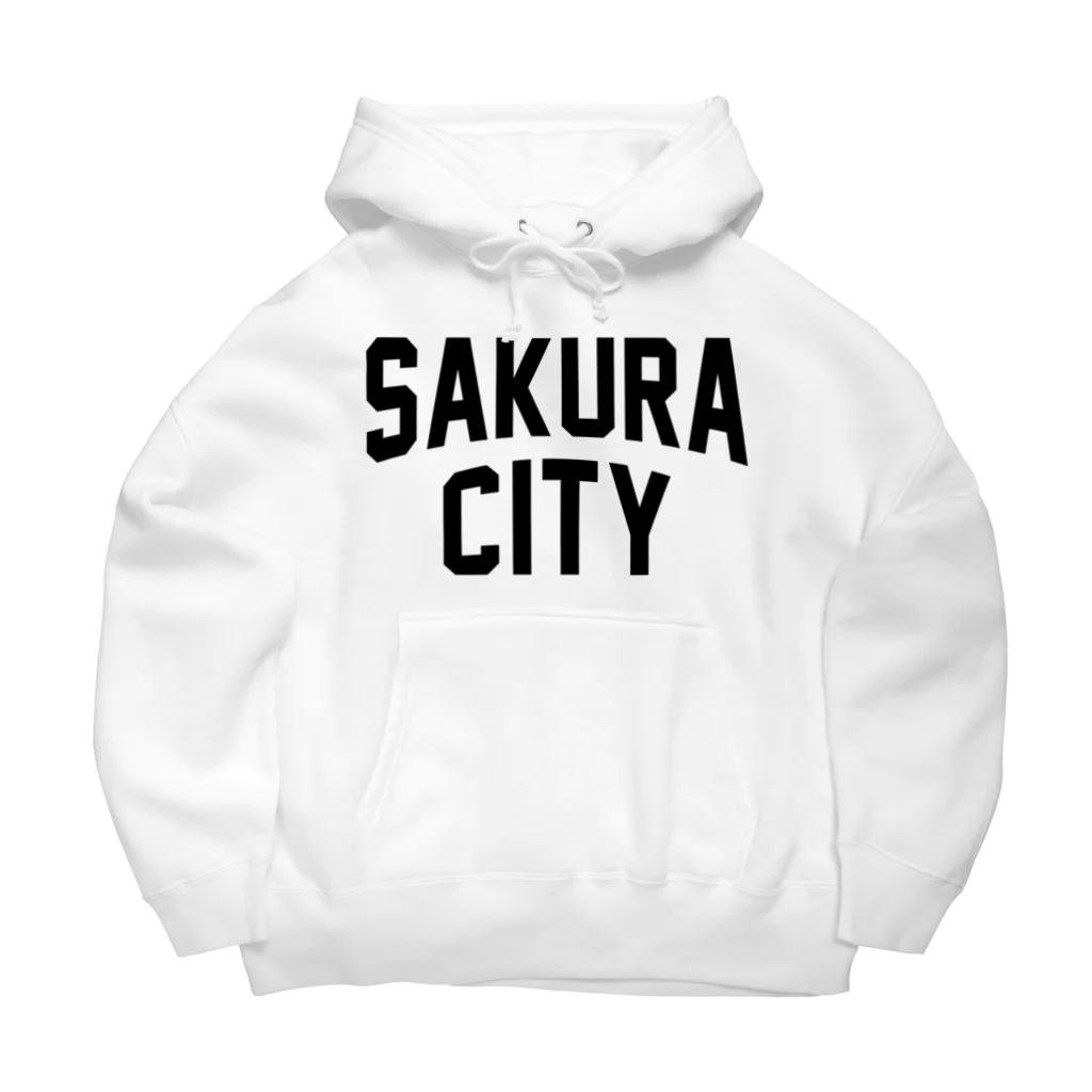 JIMOTO Wear Local Japanの佐倉市 SAKURA CITY ビッグシルエットパーカー