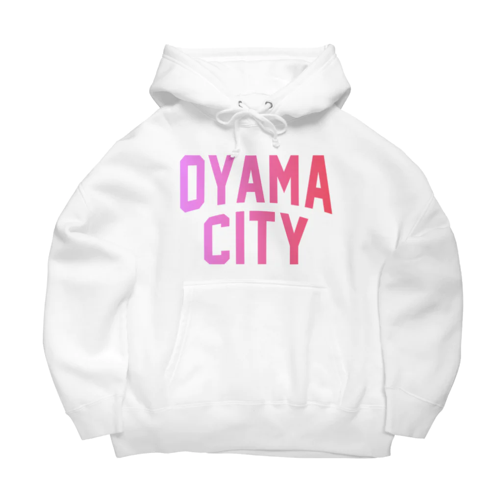 JIMOTO Wear Local Japanの小山市 OYAMA CITY ビッグシルエットパーカー