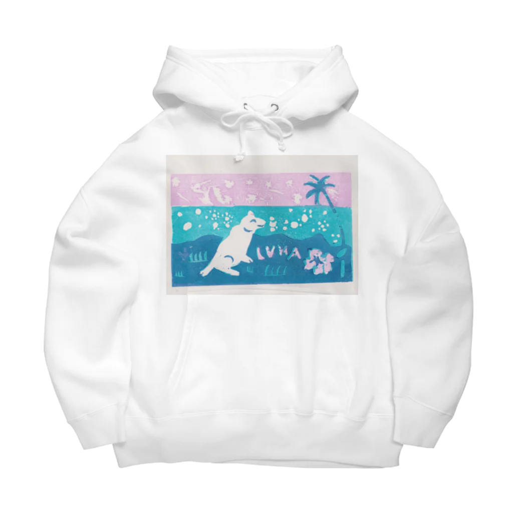 Nature Avec kusanagiの夢ごこちハスキーのルナ💖 Big Hoodie