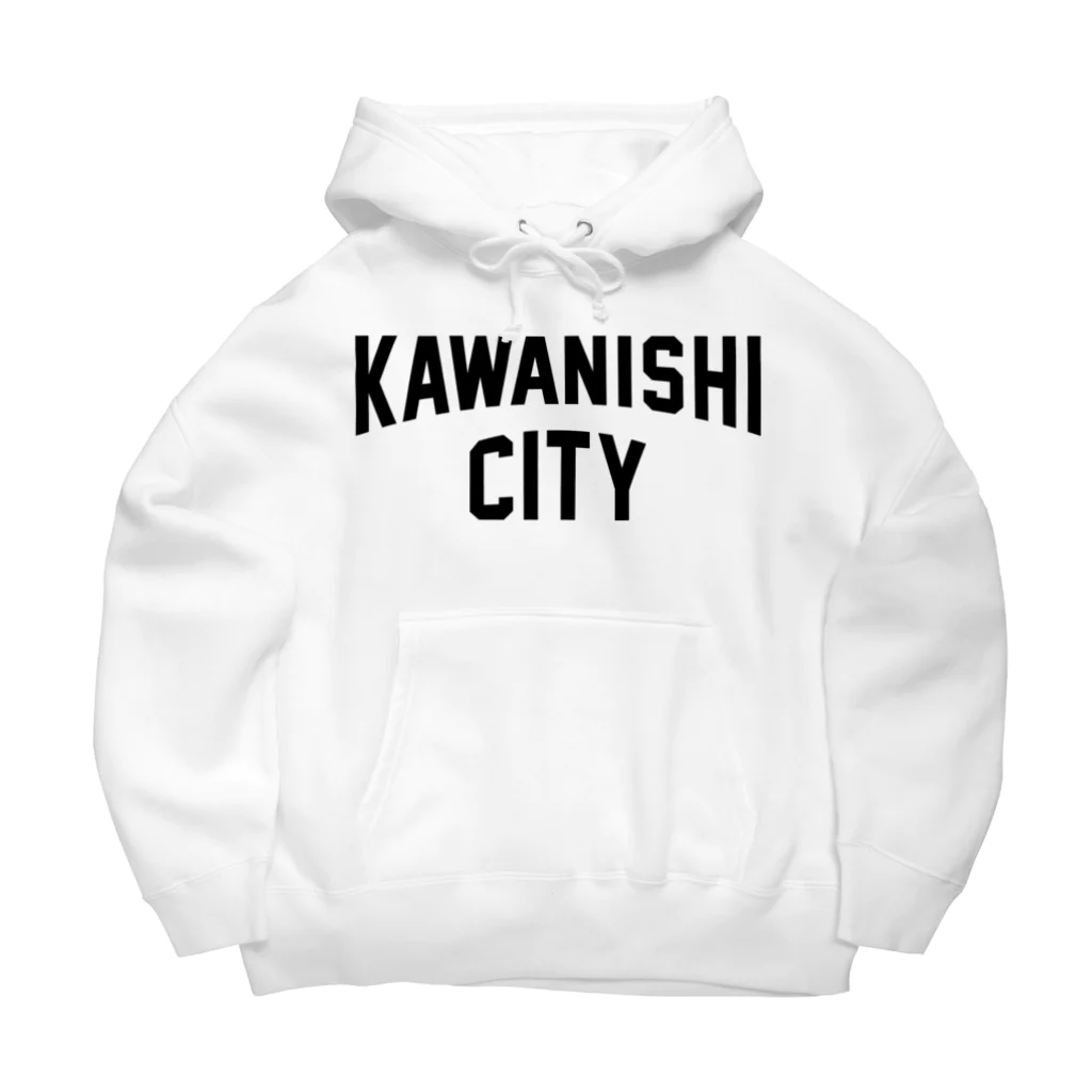 JIMOTO Wear Local Japanの川西市 KAWANISHI CITY ビッグシルエットパーカー