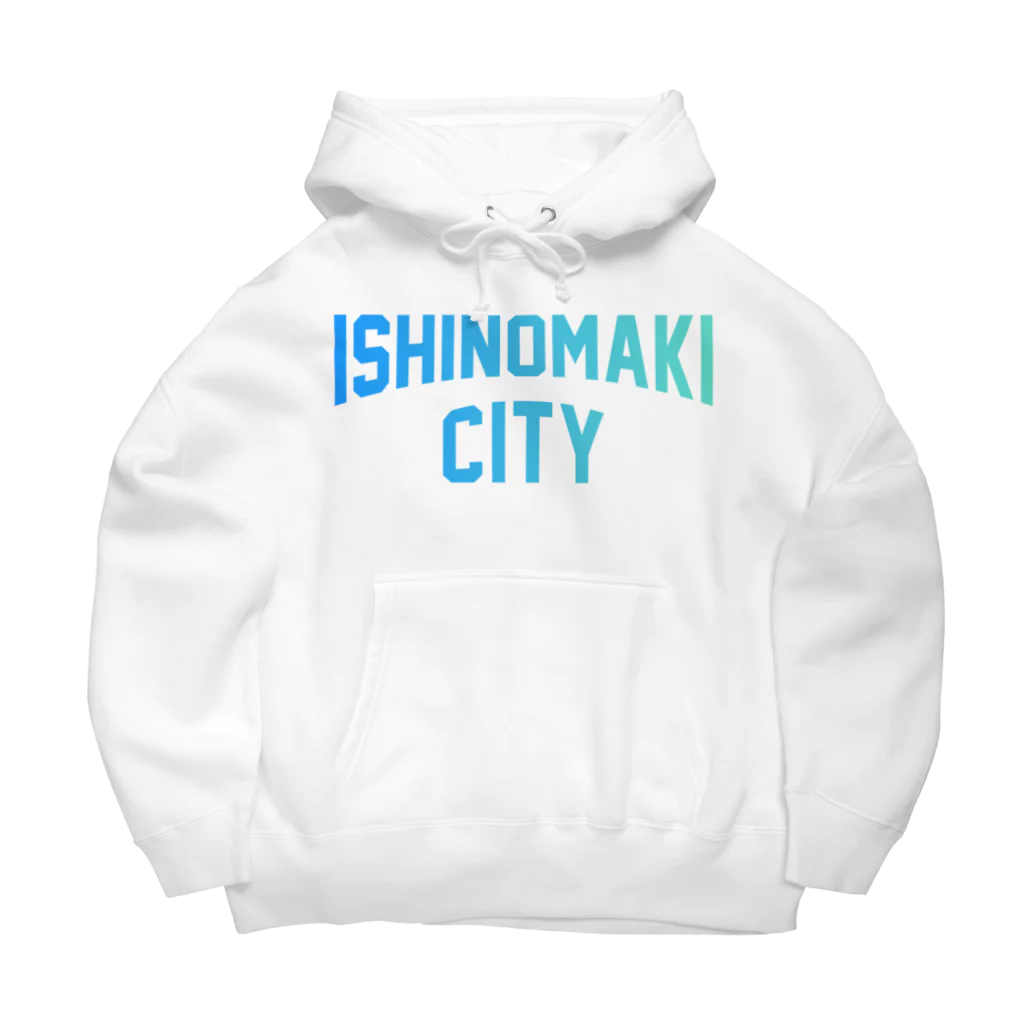 JIMOTOE Wear Local Japanの石巻市 ISHINOMAKI CITY Big Hoodie