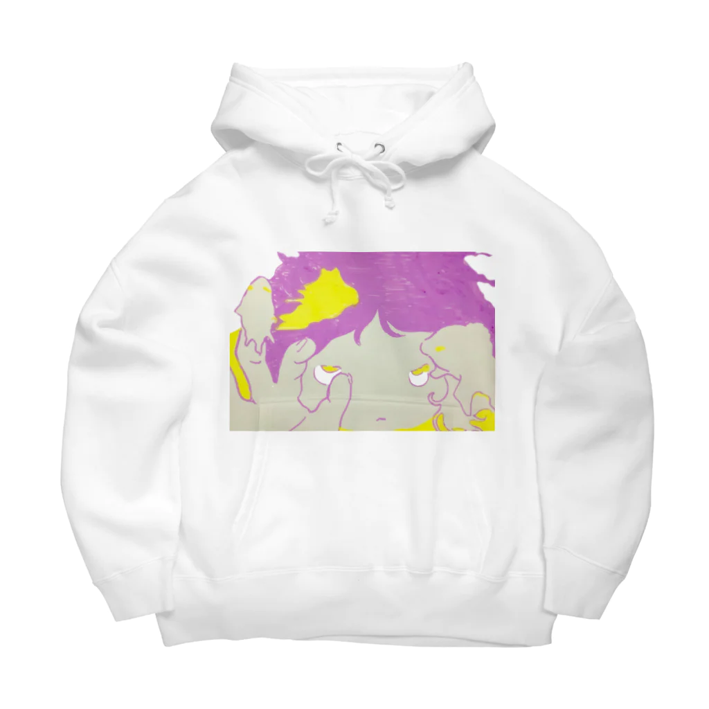 夕暮れざくろのいかるきんぎょくん Big Hoodie