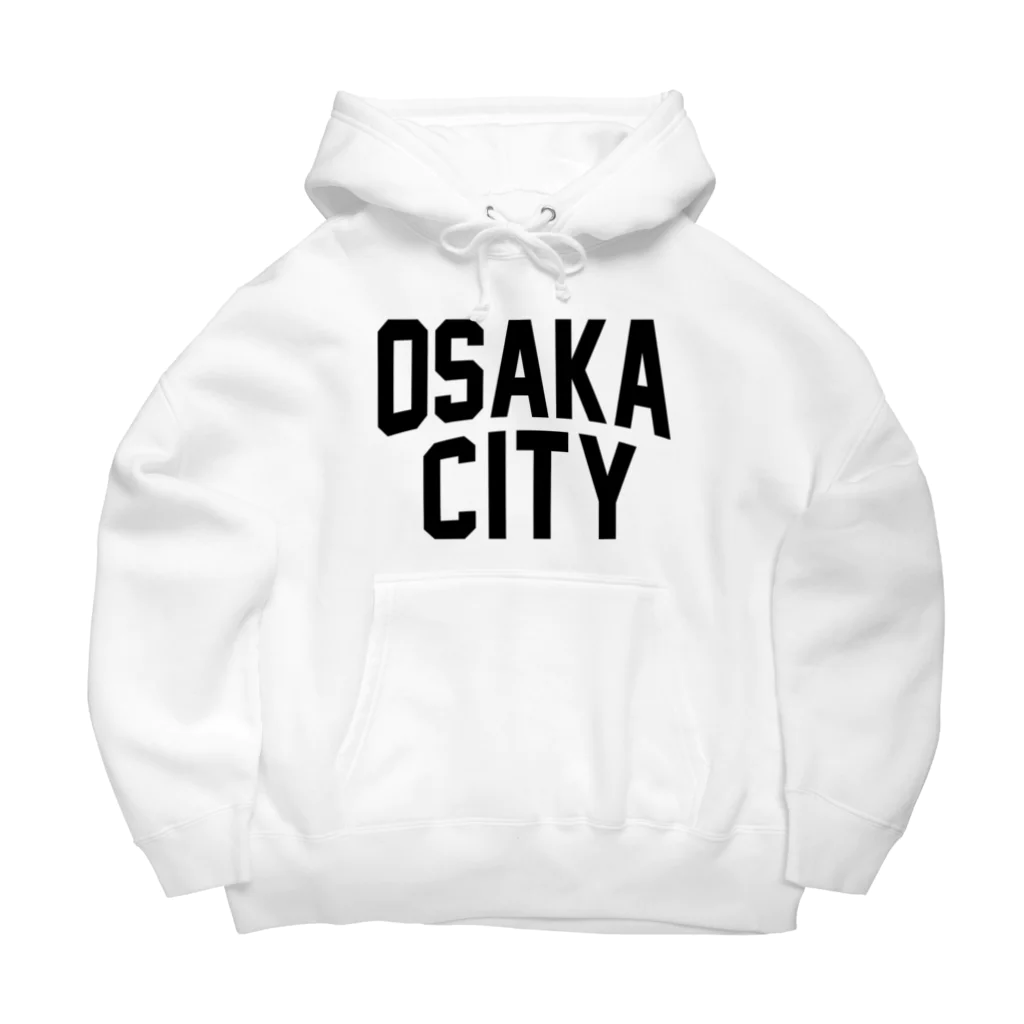 JIMOTOE Wear Local Japanの大阪市 OSAKA CITY Big Hoodie