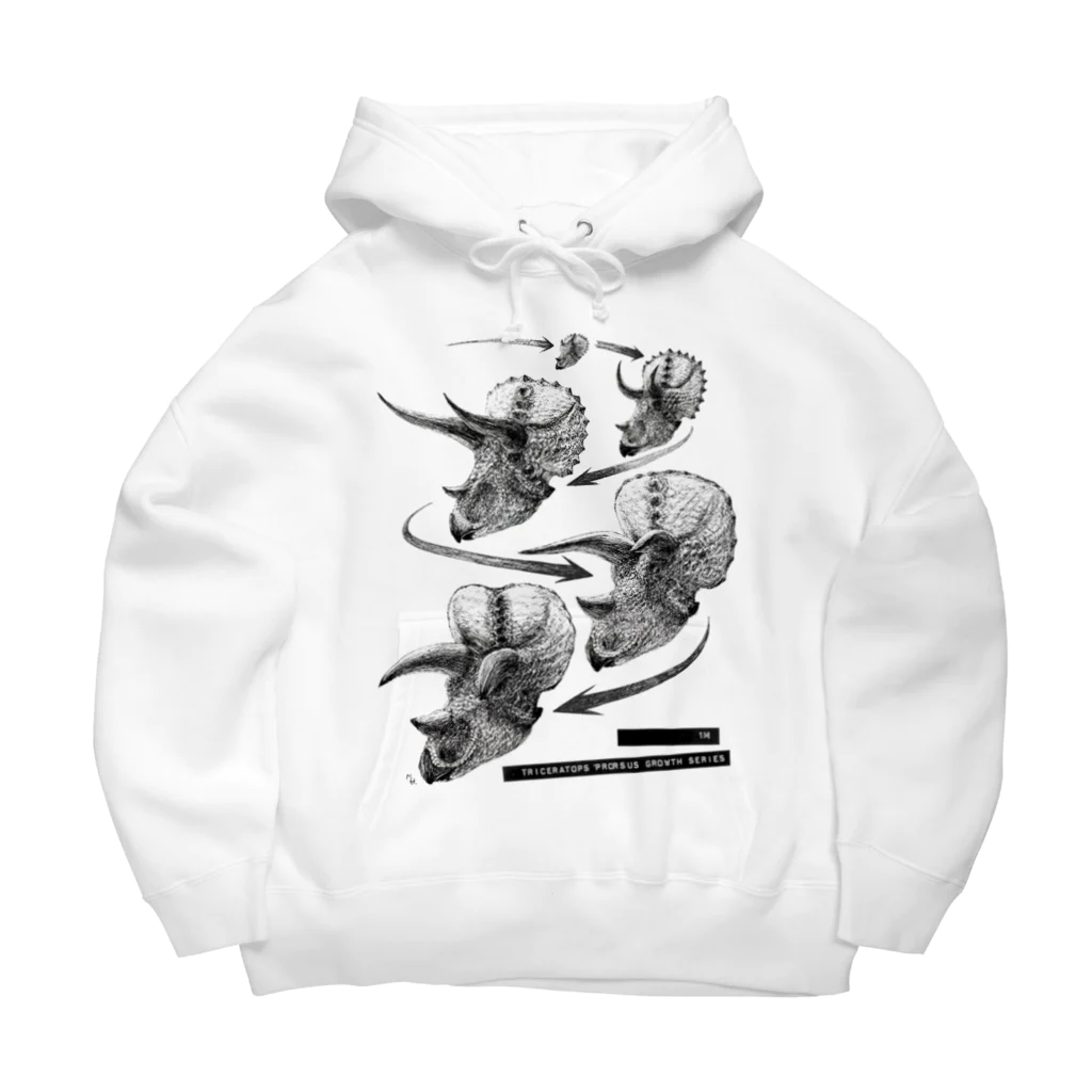 segasworksのTriceratops prorsus growth series Big Hoodie