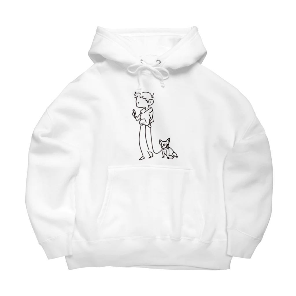 Boston ShopのDog-walking細 Big Hoodie