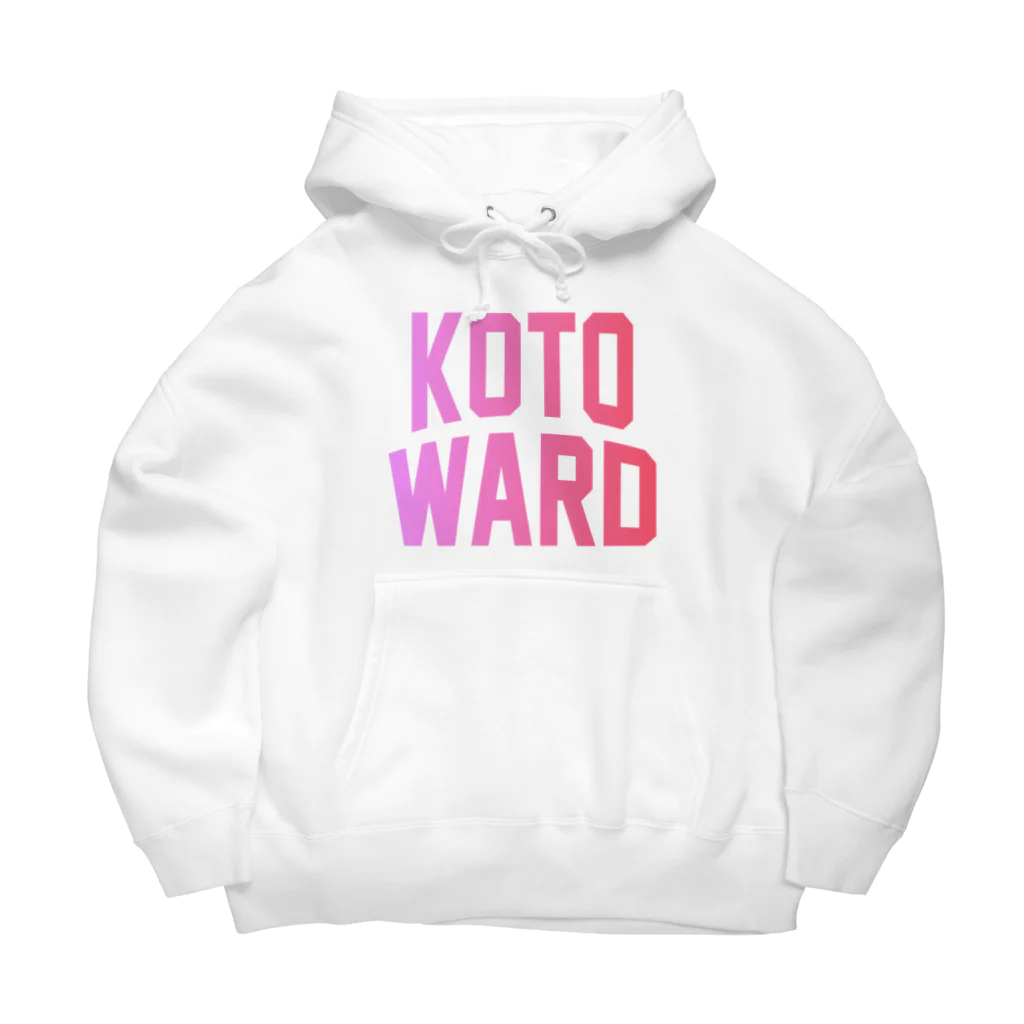 JIMOTOE Wear Local Japanの江東区 KOTO WARD Big Hoodie