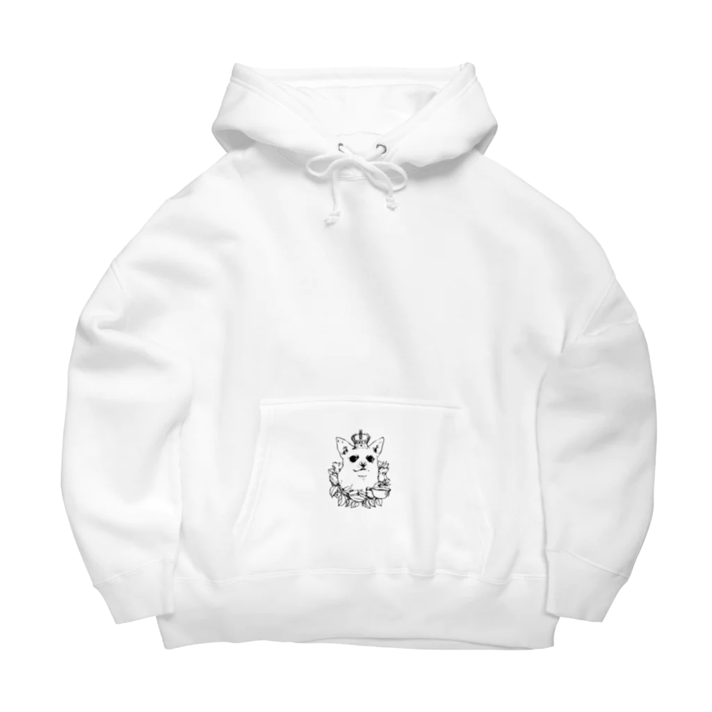 CHIHUAHUAの王様満足アフタヌーンティー Big Hoodie