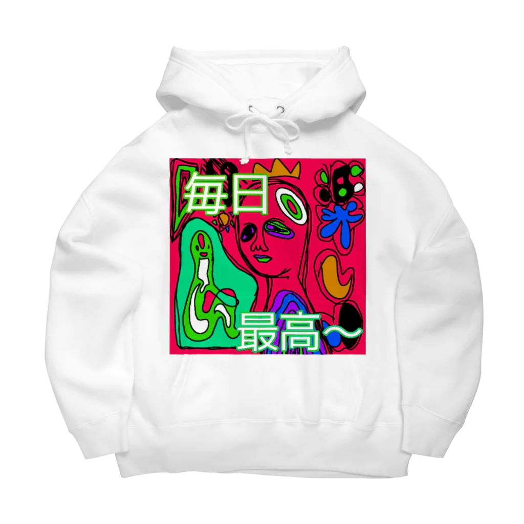 爪楊枝地獄(カリカヌル女子子)の毎日最高になれるパーカー Big Hoodie