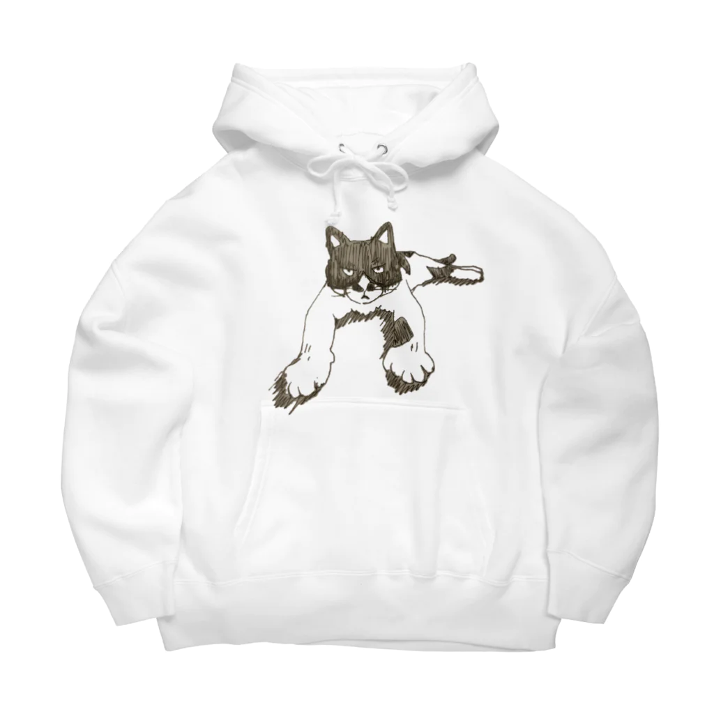 TEN店の愛しきぶちゃ猫 Big Hoodie