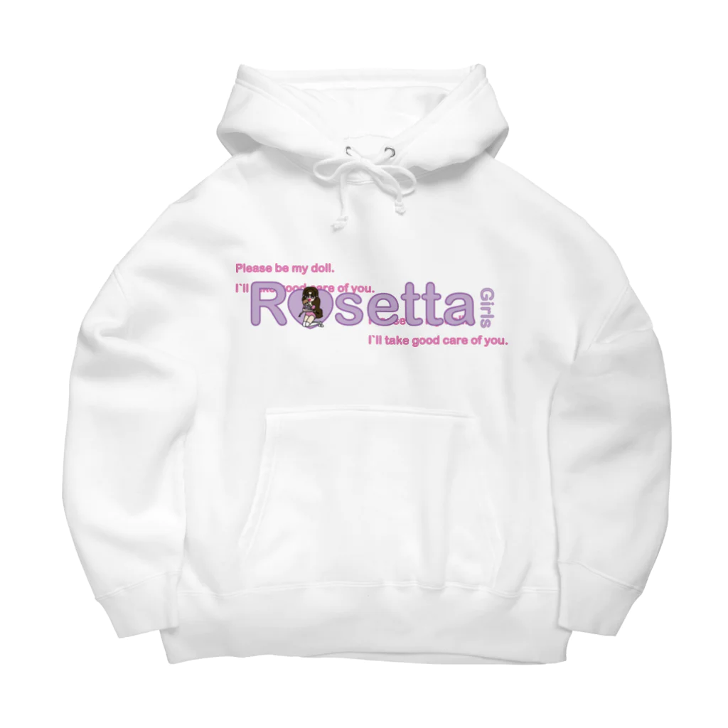 RosettaのRosetta cartoon series ビッグシルエットパーカー