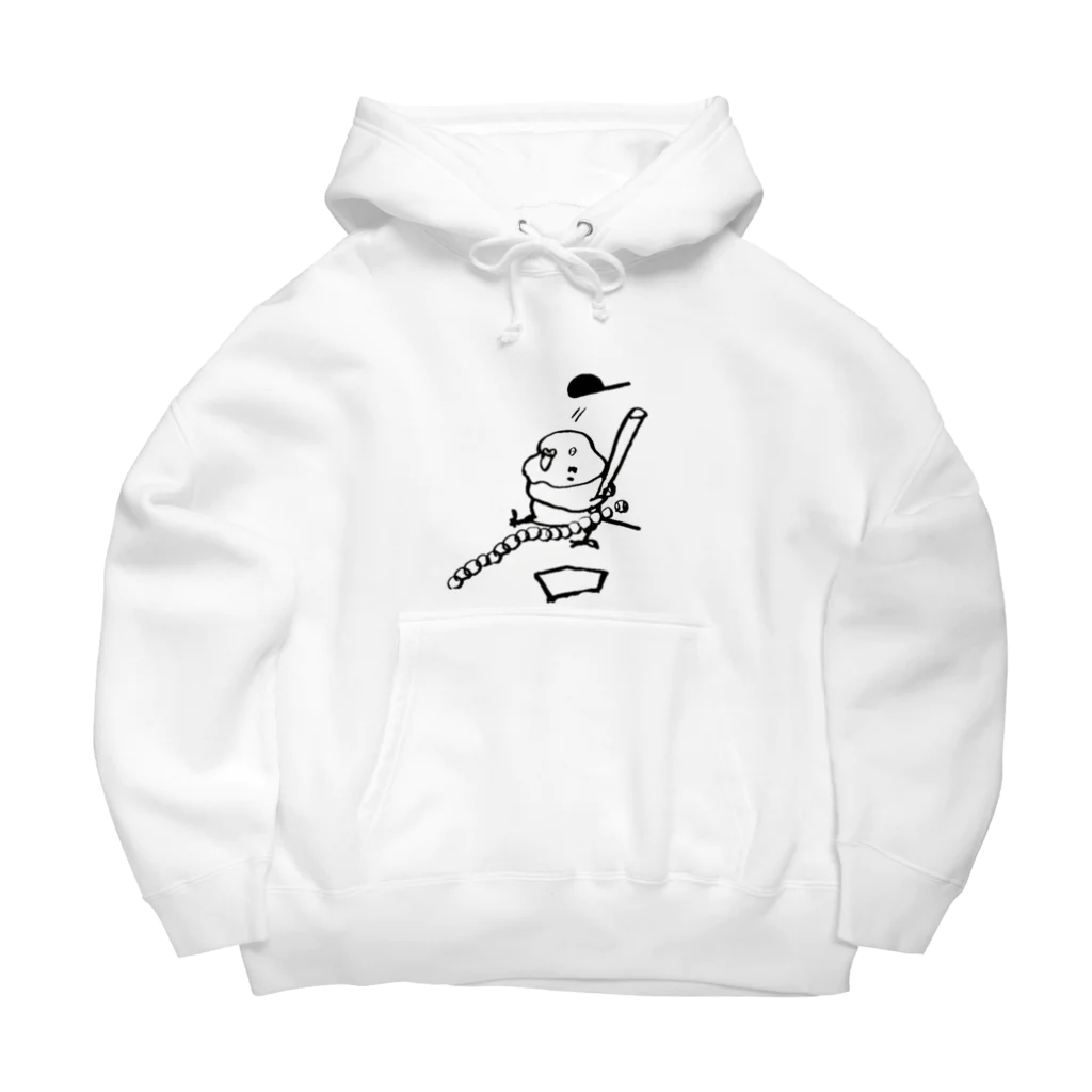 sucre usagi (スークレウサギ）のインコース高め Big Hoodie