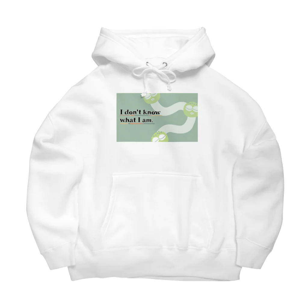 両手にパン🍞のI don't know what I am Big Hoodie