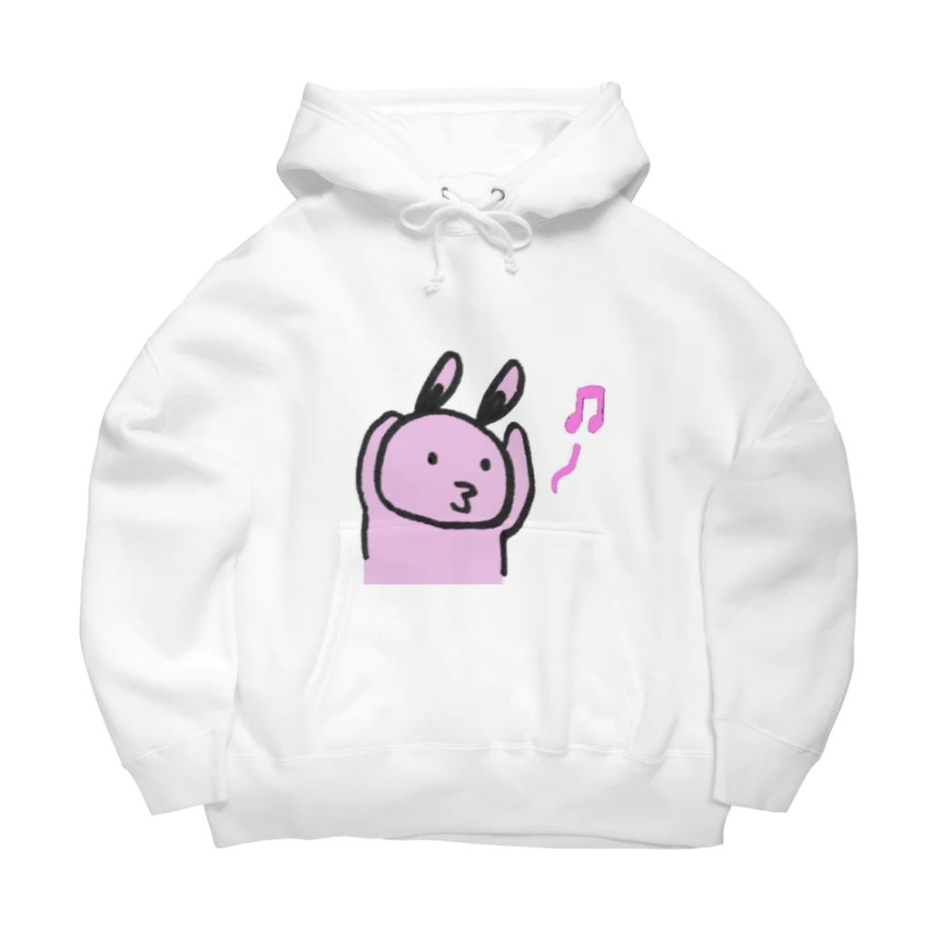 うさぎ屋のうさぎの休日 Big Hoodie