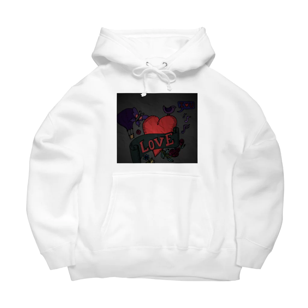 ハシヤスメ・ムノウ@12月は社畜期間のDark Love Big Hoodie