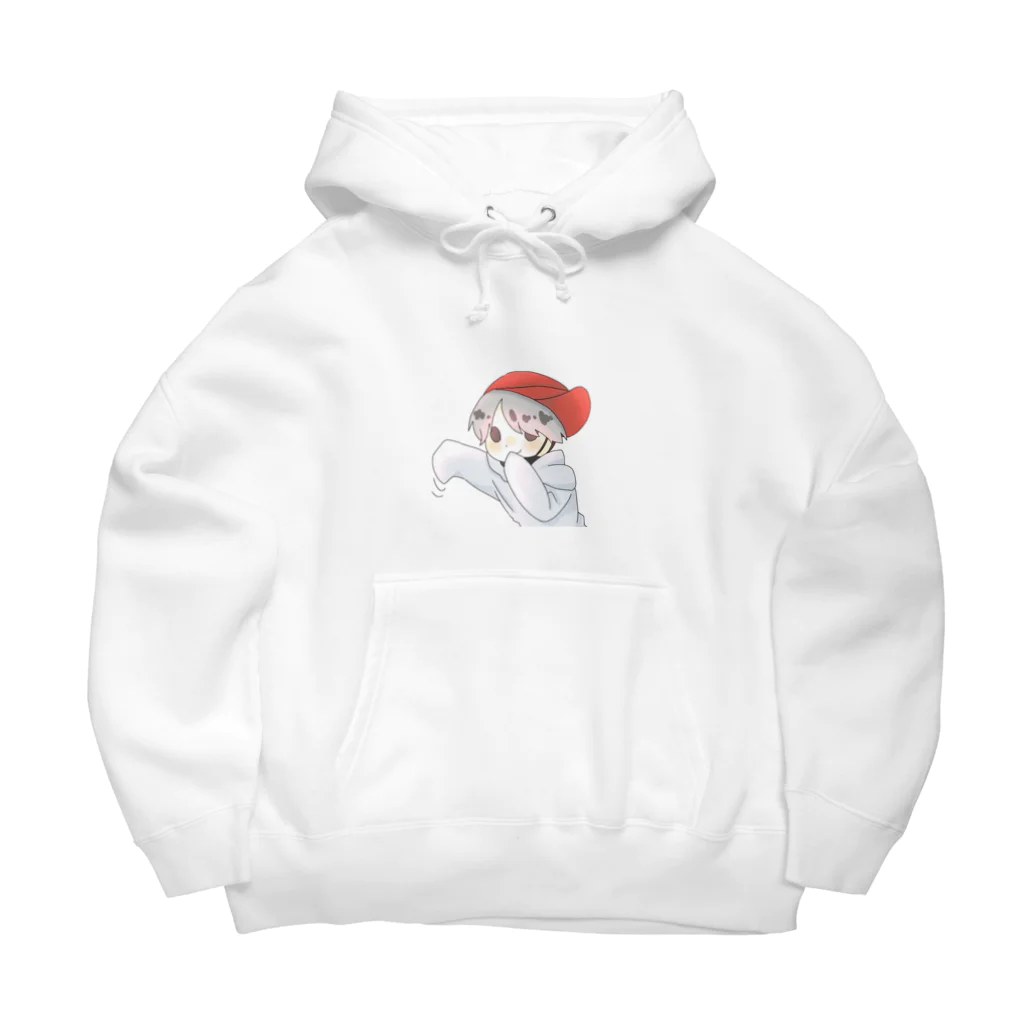 あえくん🔊のグッズショップの最新デフォルメあえくんグッズ Big Hoodie