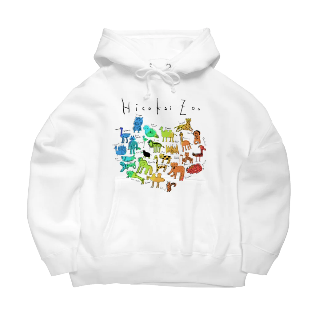 ひこ界ちゃんねるのひこ界ZOOレインボー Big Hoodie