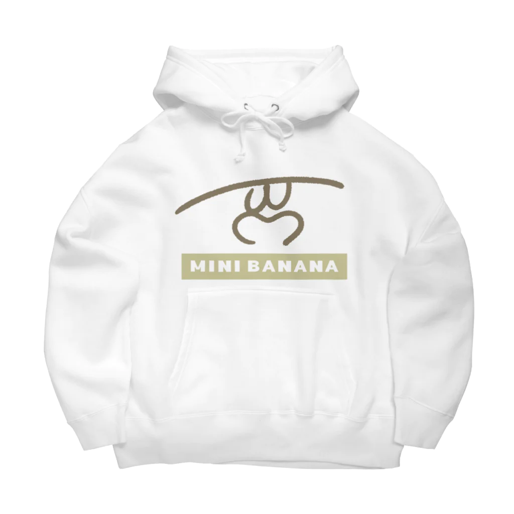 MINI BANANA ゴリラの親子のMINI BANANA Big Hoodie