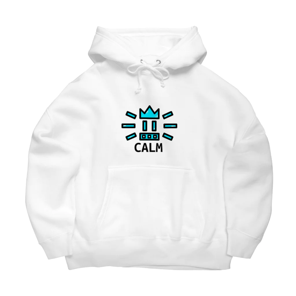 CALMのCALM LIGHT BLUE Big Hoodie