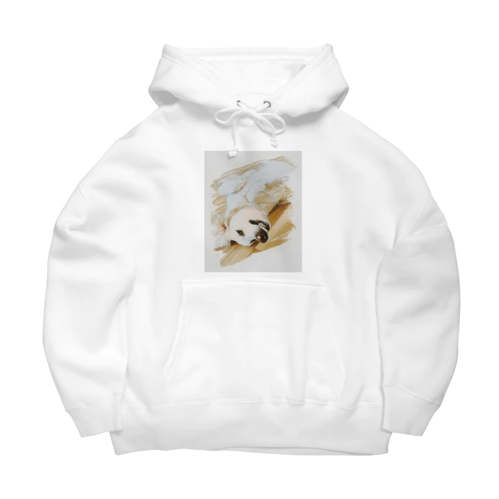 uruchabiの犬　ゴールデン Big Hoodie